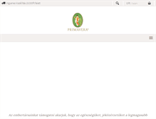 Tablet Screenshot of primavera-life.hu